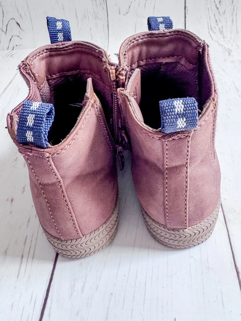 Cat & Jack Kids Brown Chelsea Ankle Boots Size 10